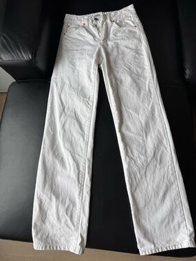 Garage White Straight-Leg Women's Jeans